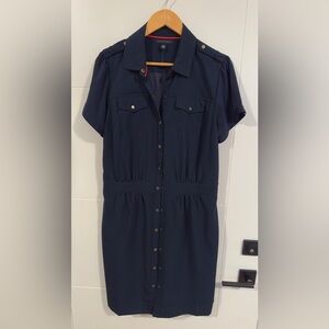 Tommy Hilfiger Navy Blue Dress (L)